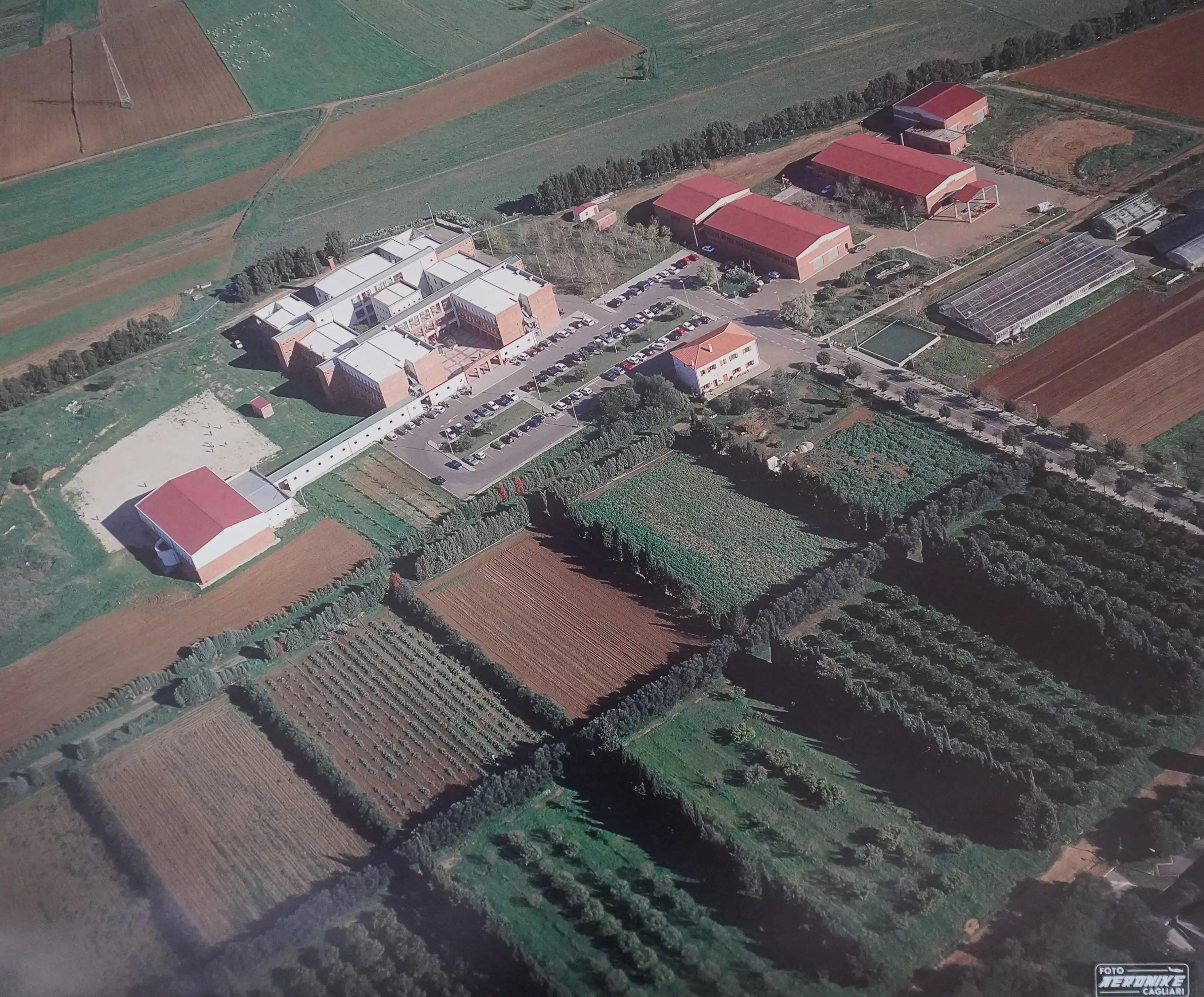 Vista aerea Istituto anni novanta